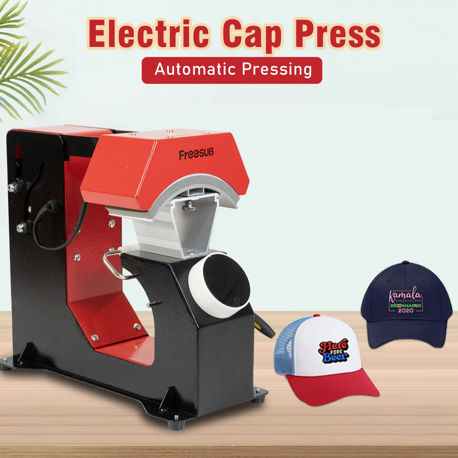 Presse à Chaud Automatique pour Casquette FREESUB