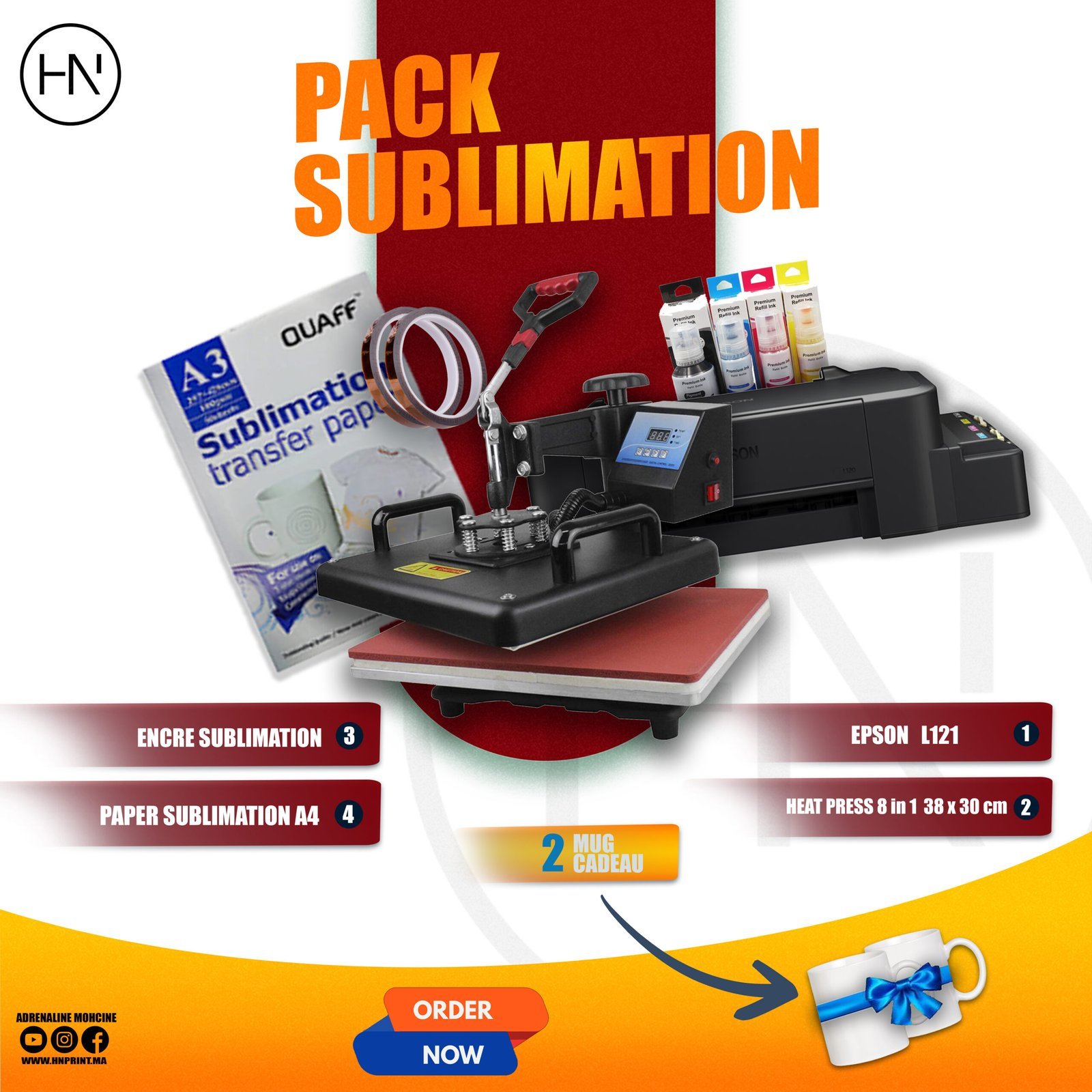 PACK DE SUBLIMATION V