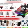 Presse a chaud multifonctions 11 en 1 FREESUB P8100-11P