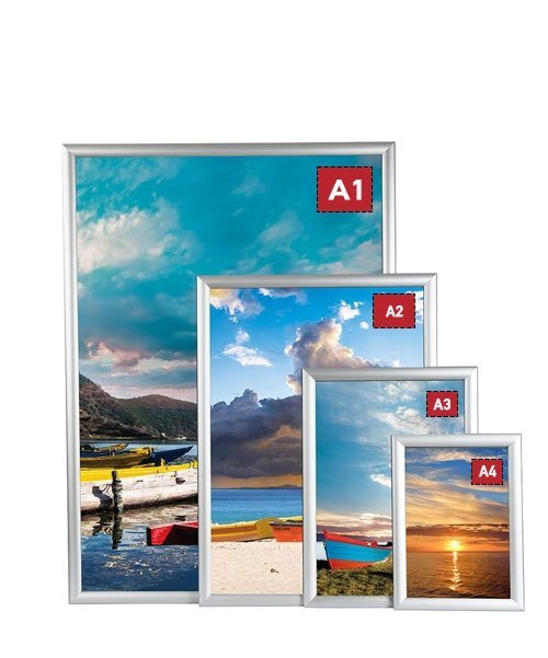 Cadre clic-clac aluminium